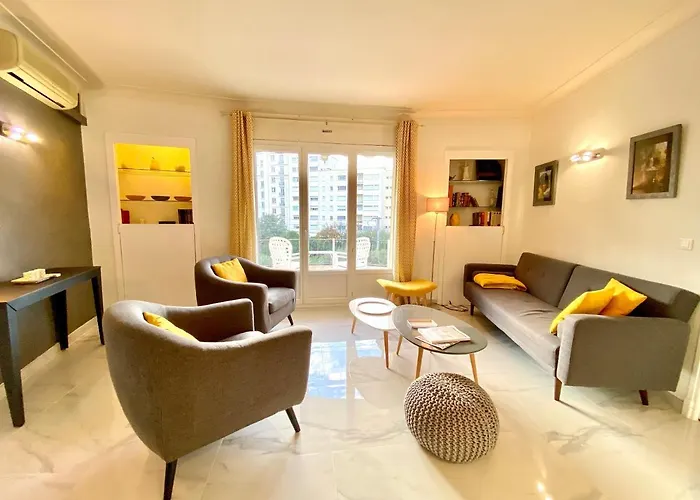 Daire La Rotonde Scls - Climatisation, Wifi, 2 Cannes